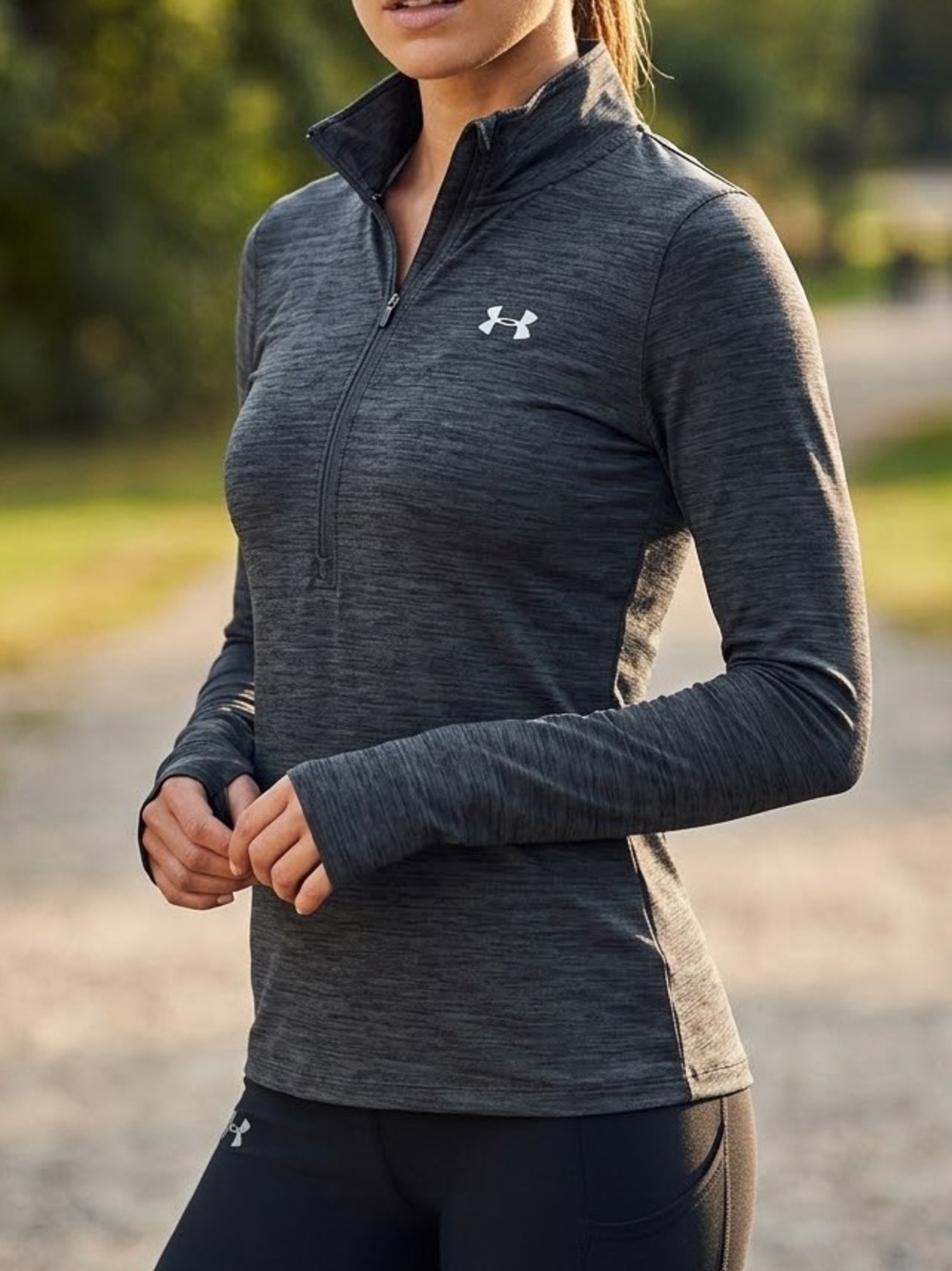 Under Armour Heat Gear Quarter Zip Top